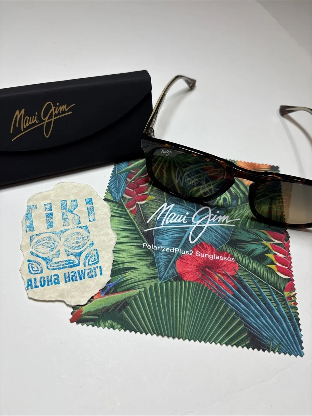 Maui Jim Kupaa Polarized Glass Lense Sunglasses Like New